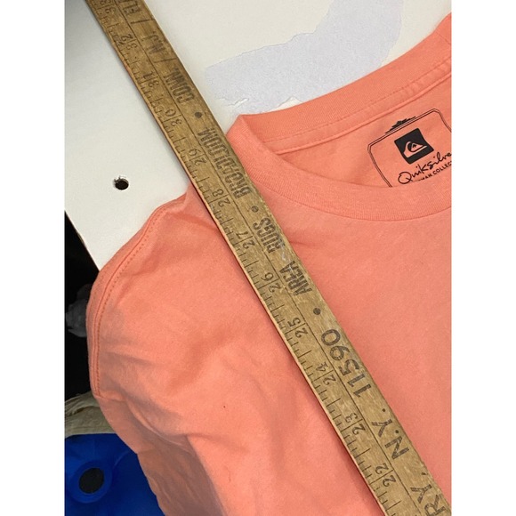 NWT Quiksilver Men's Small Orange T Shirt Waterman Collection Mahi Mahi - Picture 6 of 10